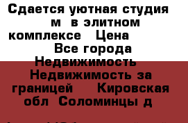 Сдается уютная студия 33 м2 в элитном комплексе › Цена ­ 4 500 - Все города Недвижимость » Недвижимость за границей   . Кировская обл.,Соломинцы д.